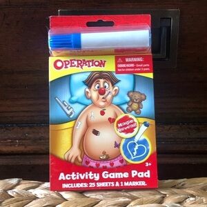 Operation Activity Game Pad magic paper with pen